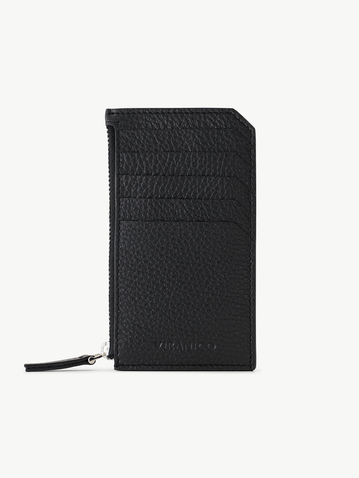 card holder with zipper