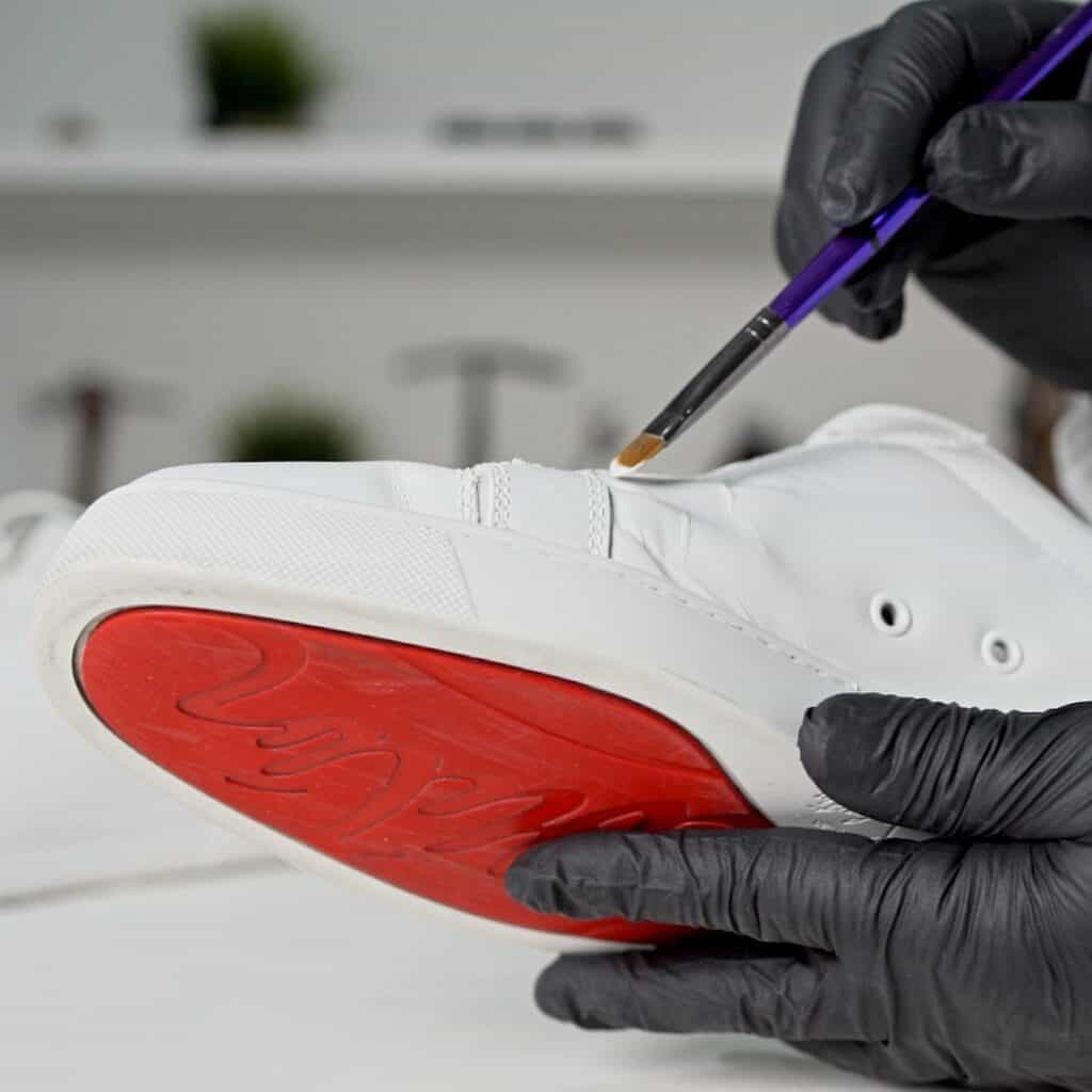 louboutin sneaker cleaning
