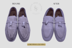 loro piana suede shoe cleaning