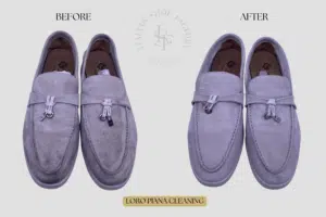 loro piana suede shoe cleaning