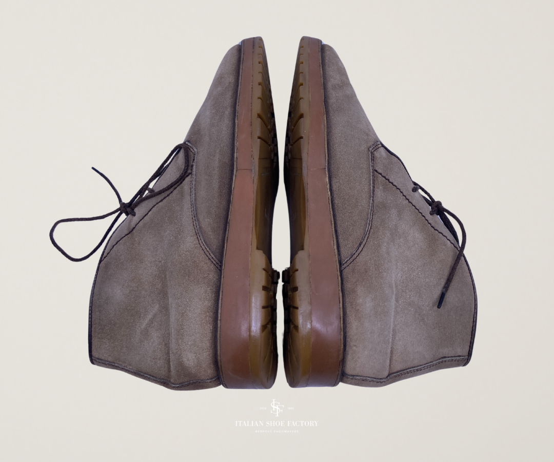 Sneaker gum sole repair before and after Dubai after